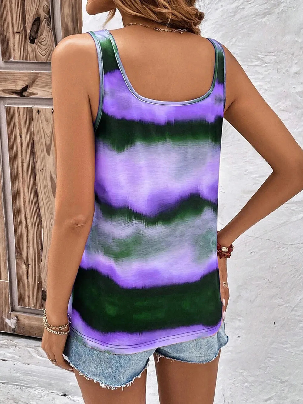 Multi Color Fashion Tank Top