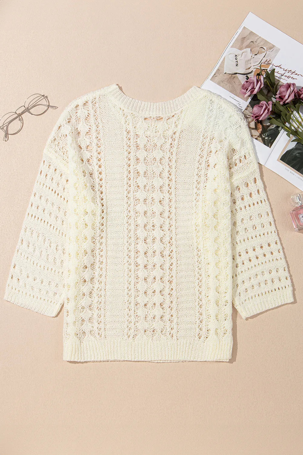 Long Sleeve Knitted Pullover