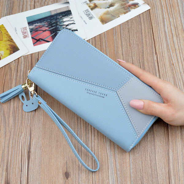 Long Zipper Clutch Wallet