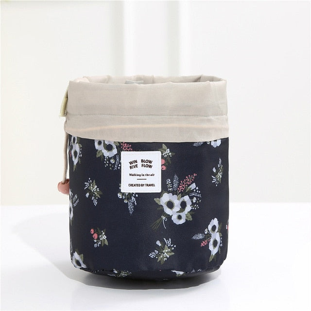 Round Makeup Bag