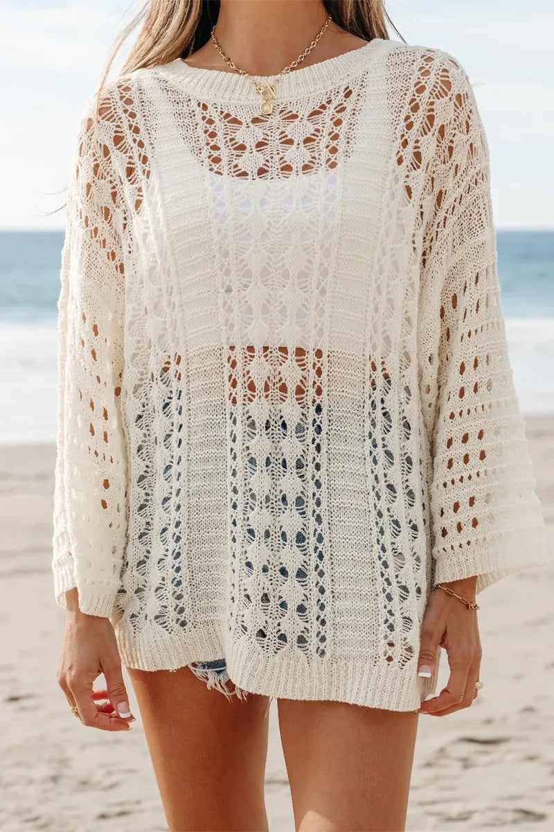 Long Sleeve Knitted Pullover