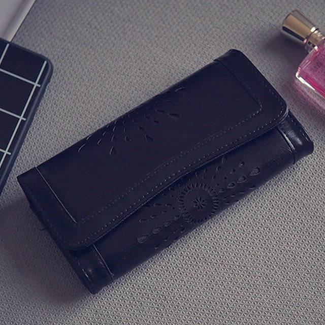 Hollow Out Retro Vintage Long Wallet