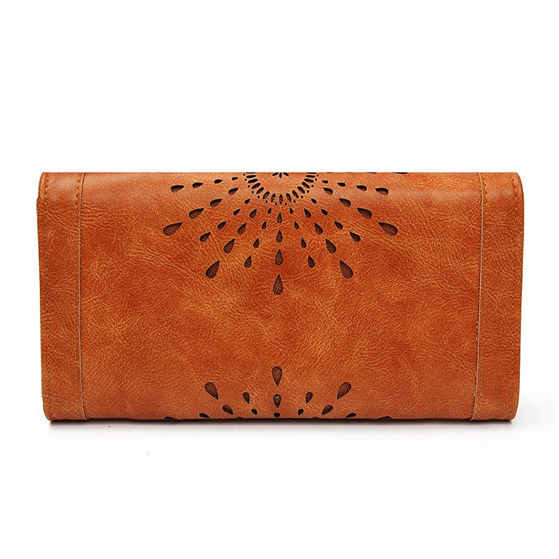 Hollow Out Retro Vintage Long Wallet