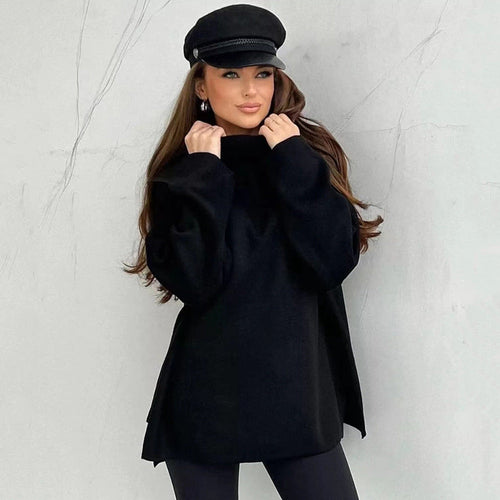 Basic High Neck Sweater