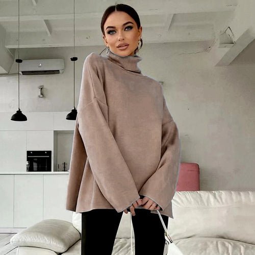 Basic High Neck Sweater