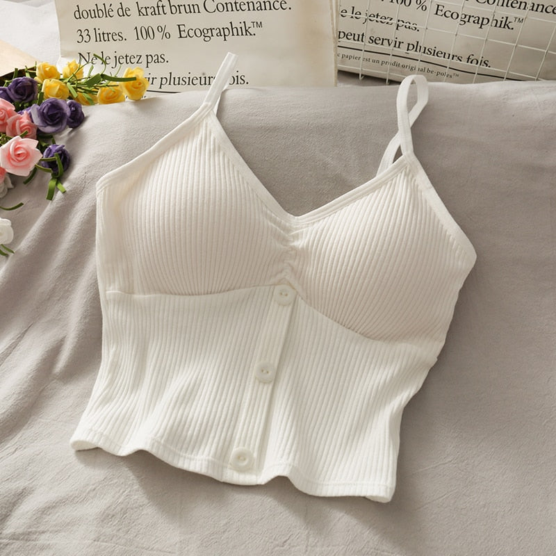 Knitted Tank Top - MaddisonCo Inc