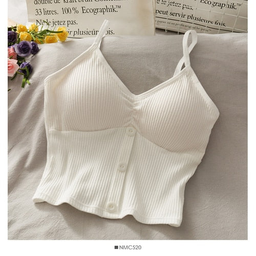 Knitted Tank Top - MaddisonCo Inc