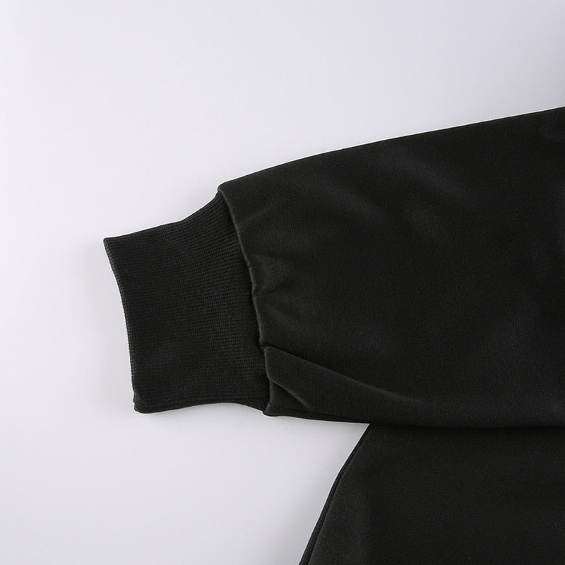 Grunge Punk Butterfly Zip Up Hoodie - MaddisonCo Inc