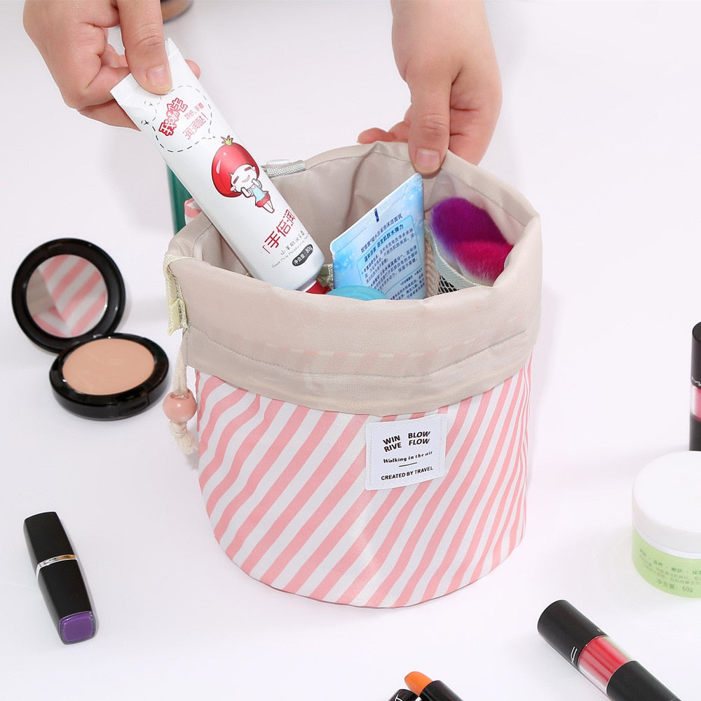 Round Makeup Bag