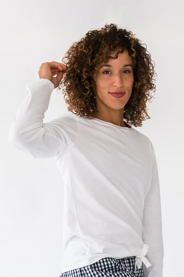 Women's Knit Long Sleeve Tee-shirt