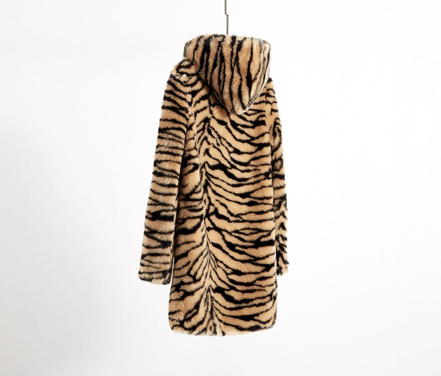 Super Thick Hooded Big Tiger Coat