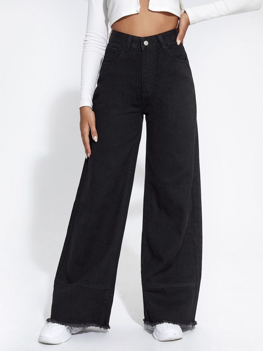 Wide Leg Jeans High Waist Jeans