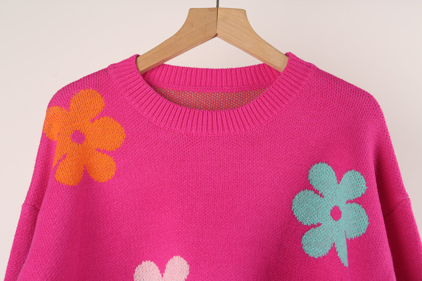 Petals Crew Neck Sweater