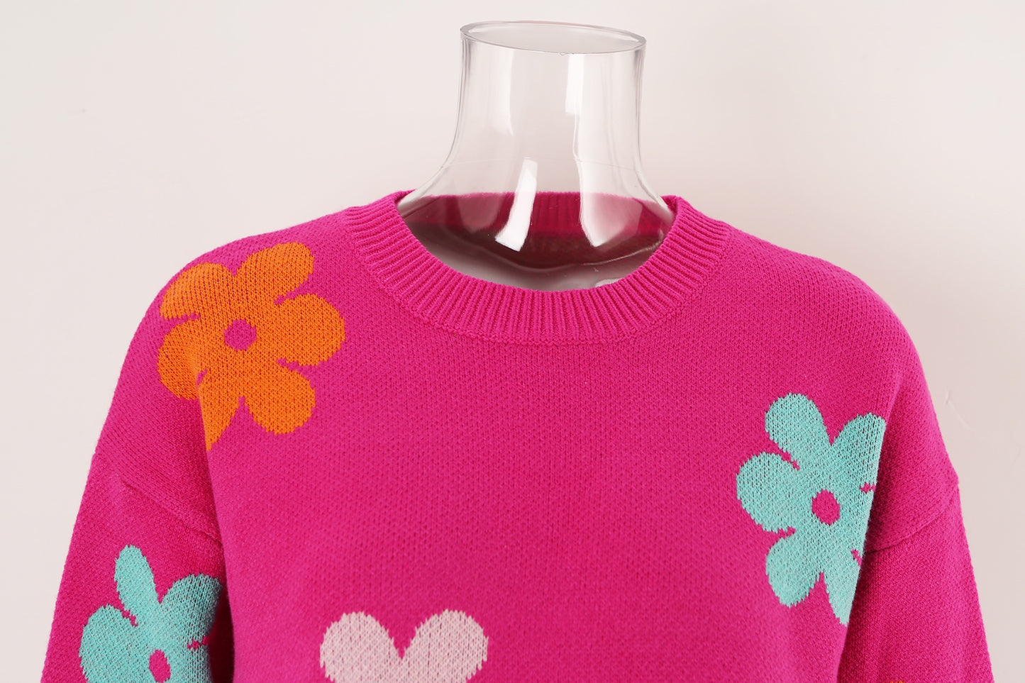 Petals Crew Neck Sweater