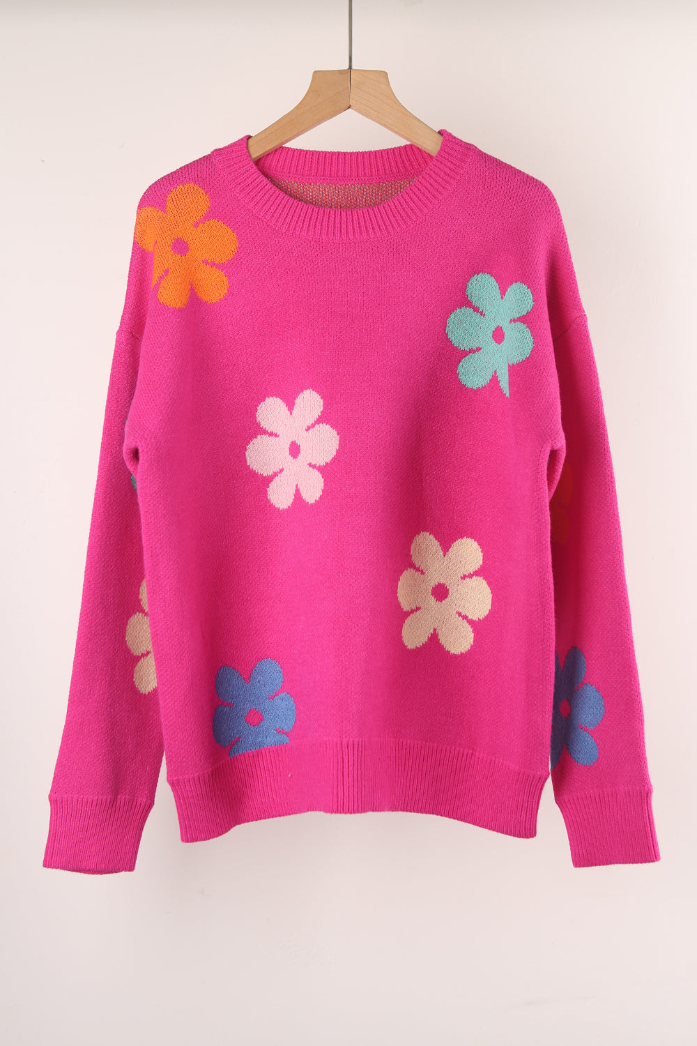 Petals Crew Neck Sweater