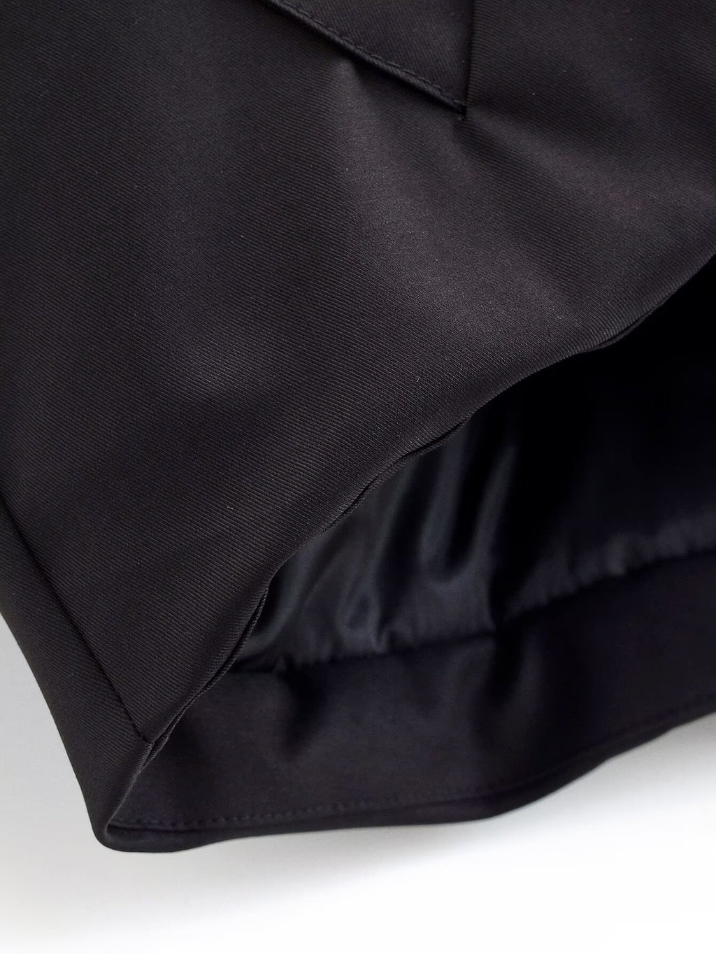 Casual Short Black Hooded Jacket