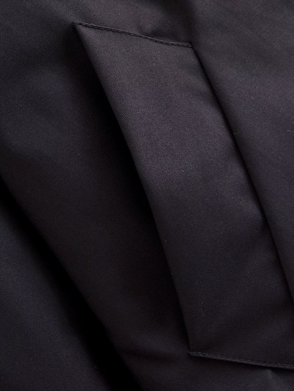 Casual Short Black Hooded Jacket