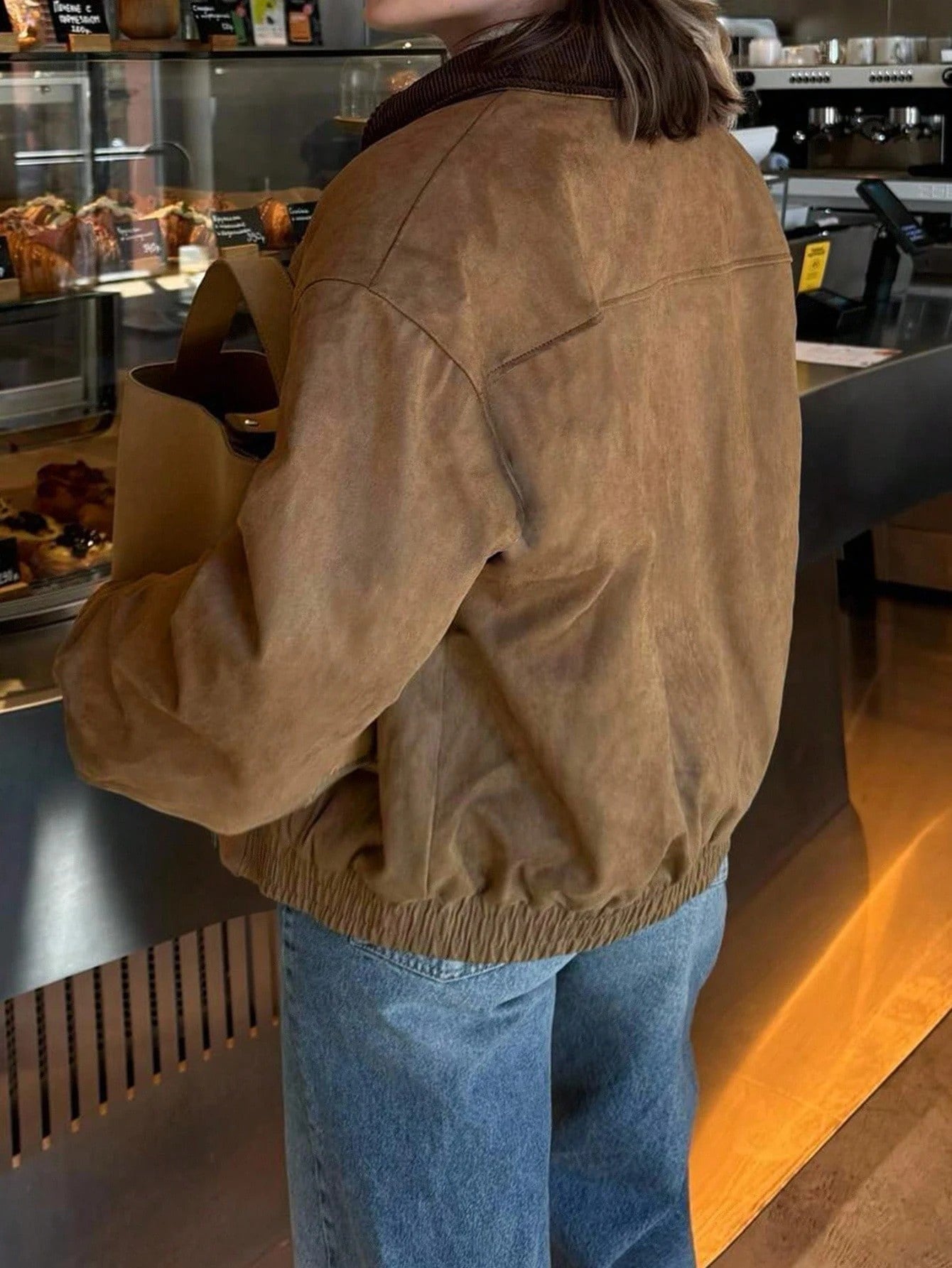 French Vintage Suede Jacket