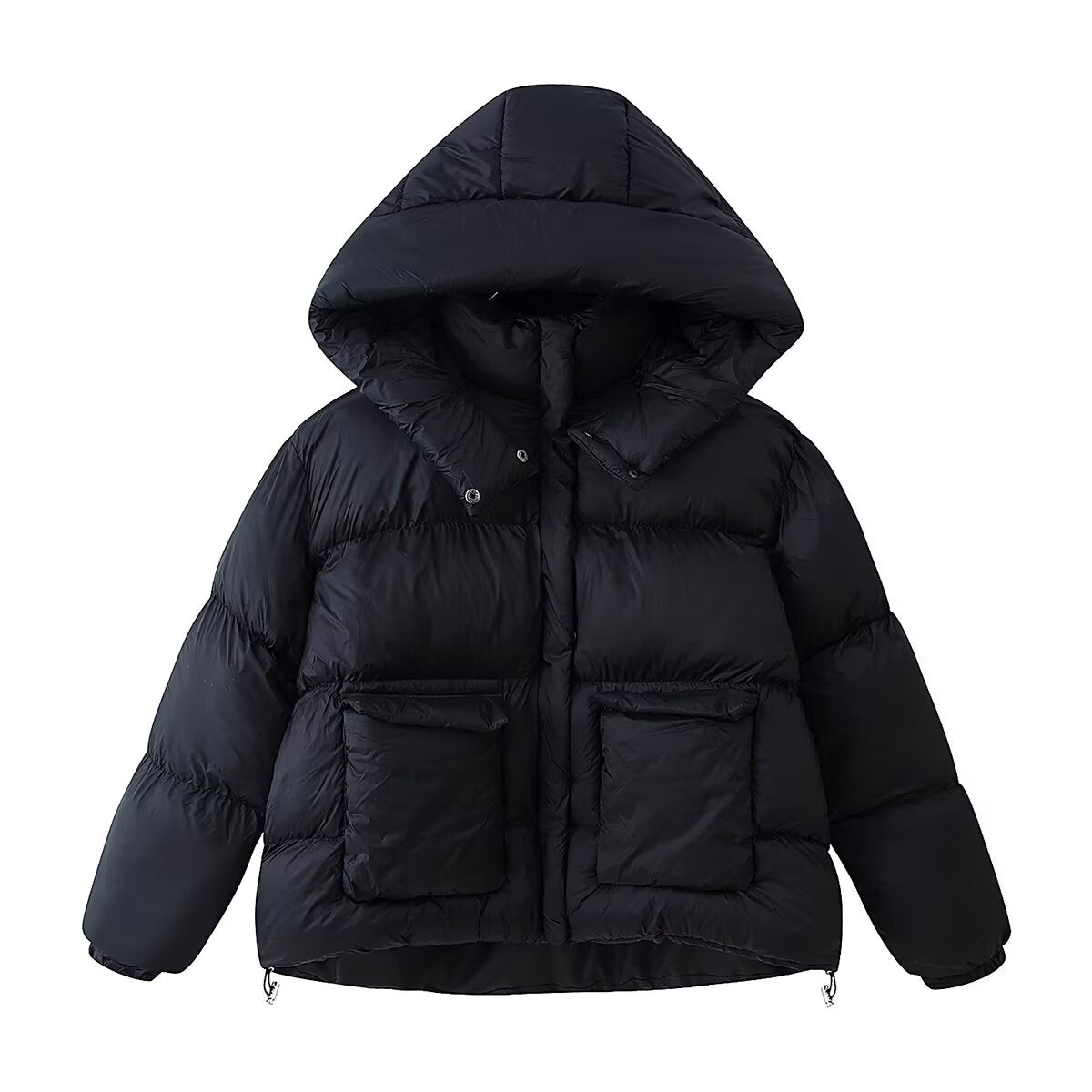 Hooded Thick Cotton Padded Jacket