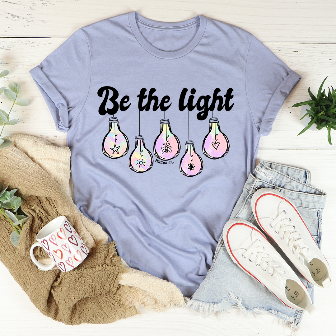 Faith - Be The Light Matthew 5:14 T-Shirt Jade Thalassa