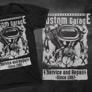 Custom Garage/Service And Repair Since 1987 T-Shirt