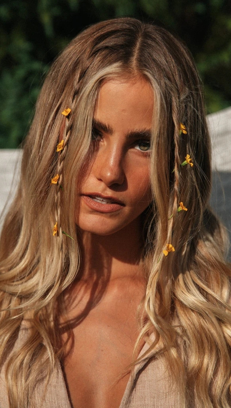 V neck Lace up Lantern Sleeve Dress