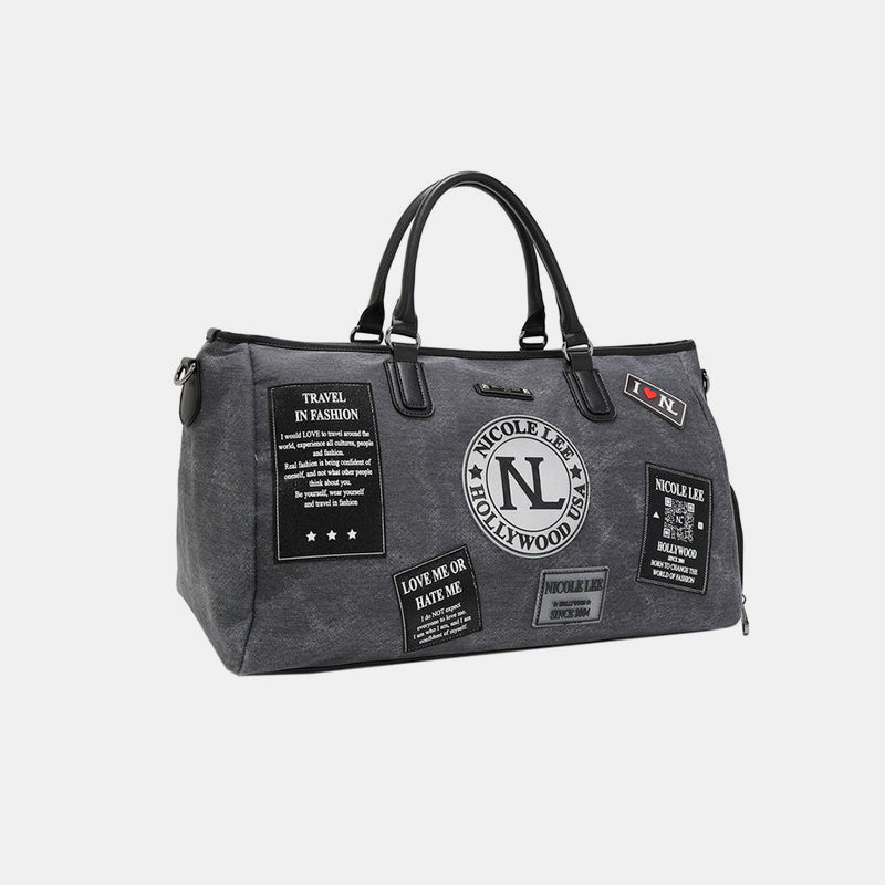 Denim Patch Duffel