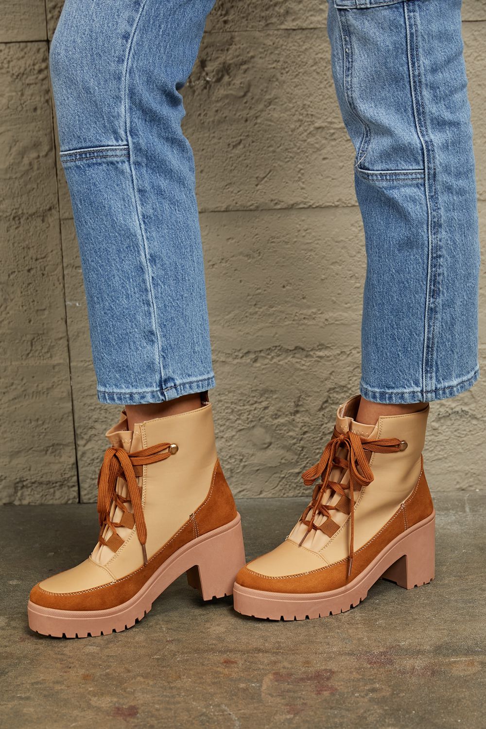 Lace Up Boots