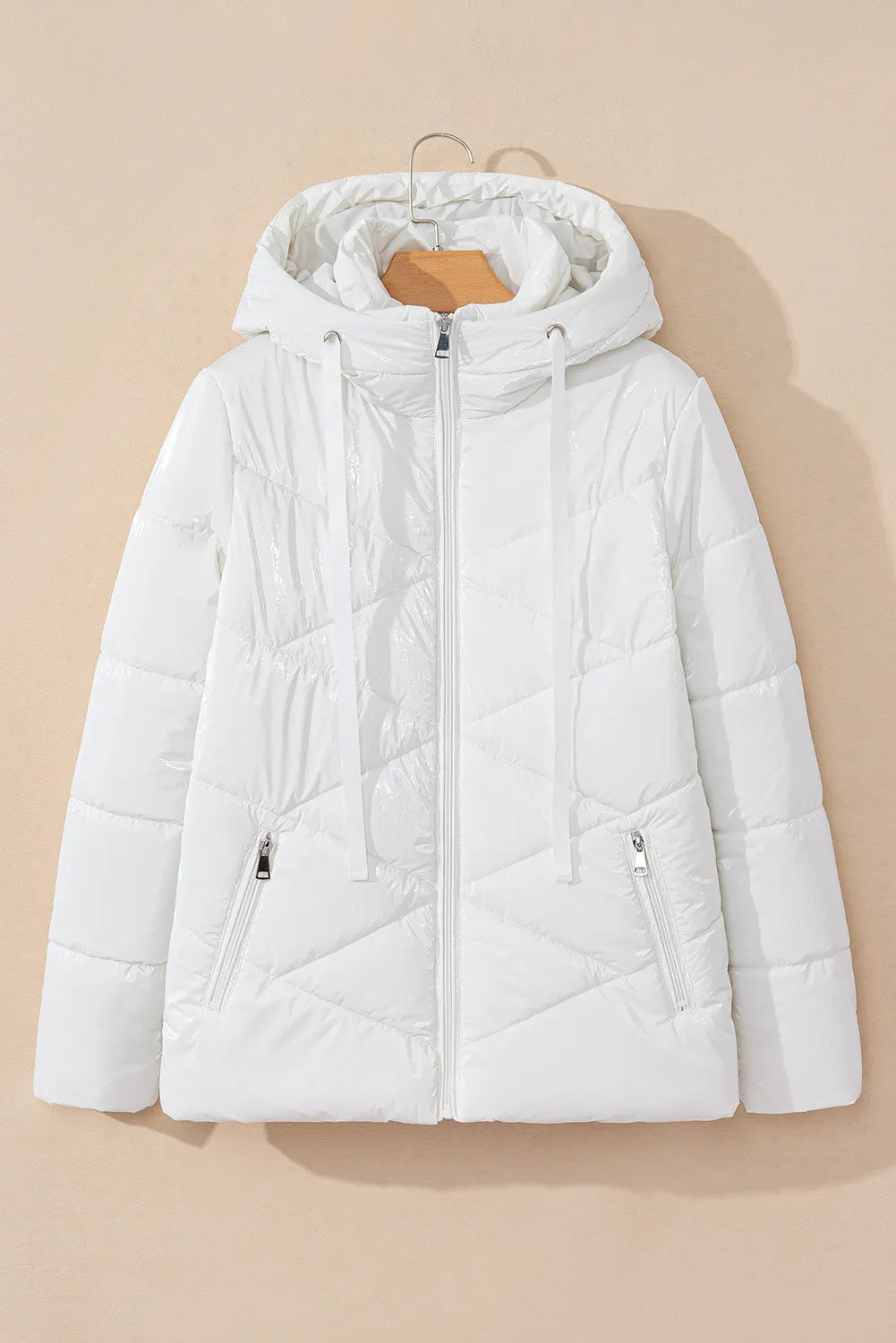 Long Sleeve Hooded Winter Coat