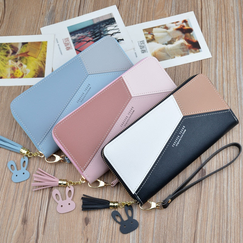 Long Zipper Clutch Wallet