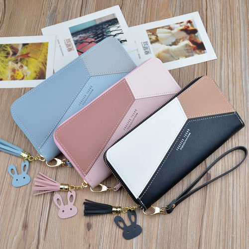 Long Zipper Clutch Wallet