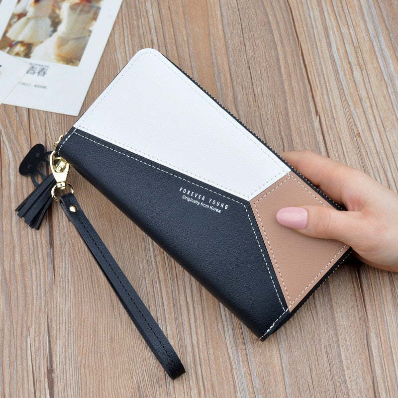 Long Zipper Clutch Wallet