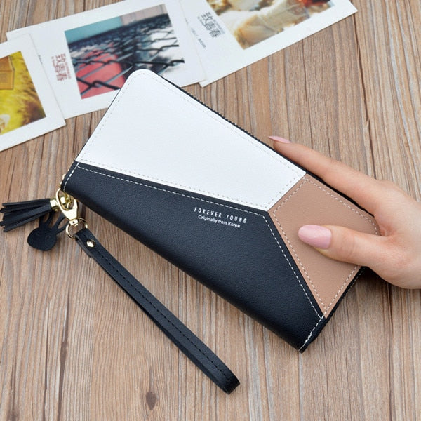 Long Zipper Clutch Wallet