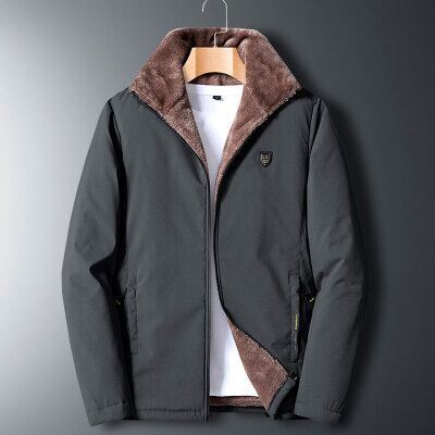 Men's Casual Thick Fleece Jacket