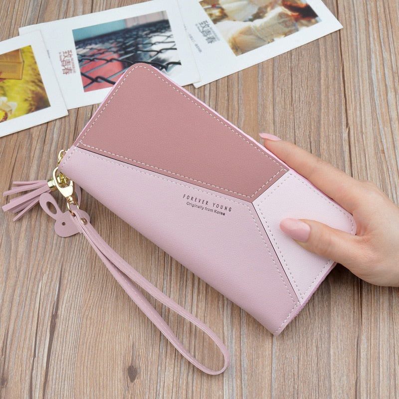 Long Zipper Clutch Wallet