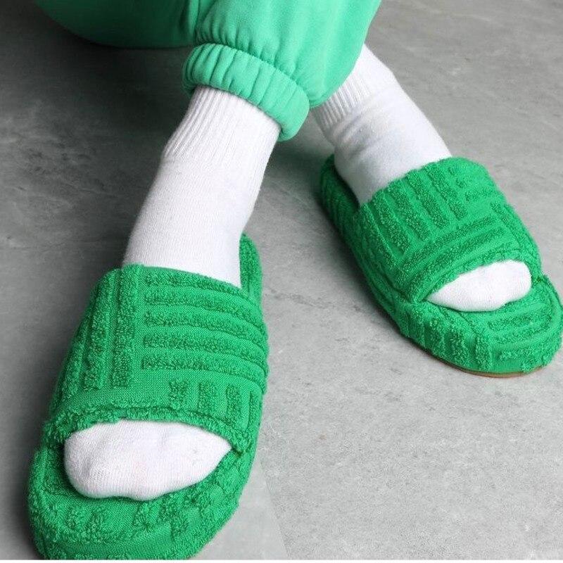 Flat Thick Leisure Slippers