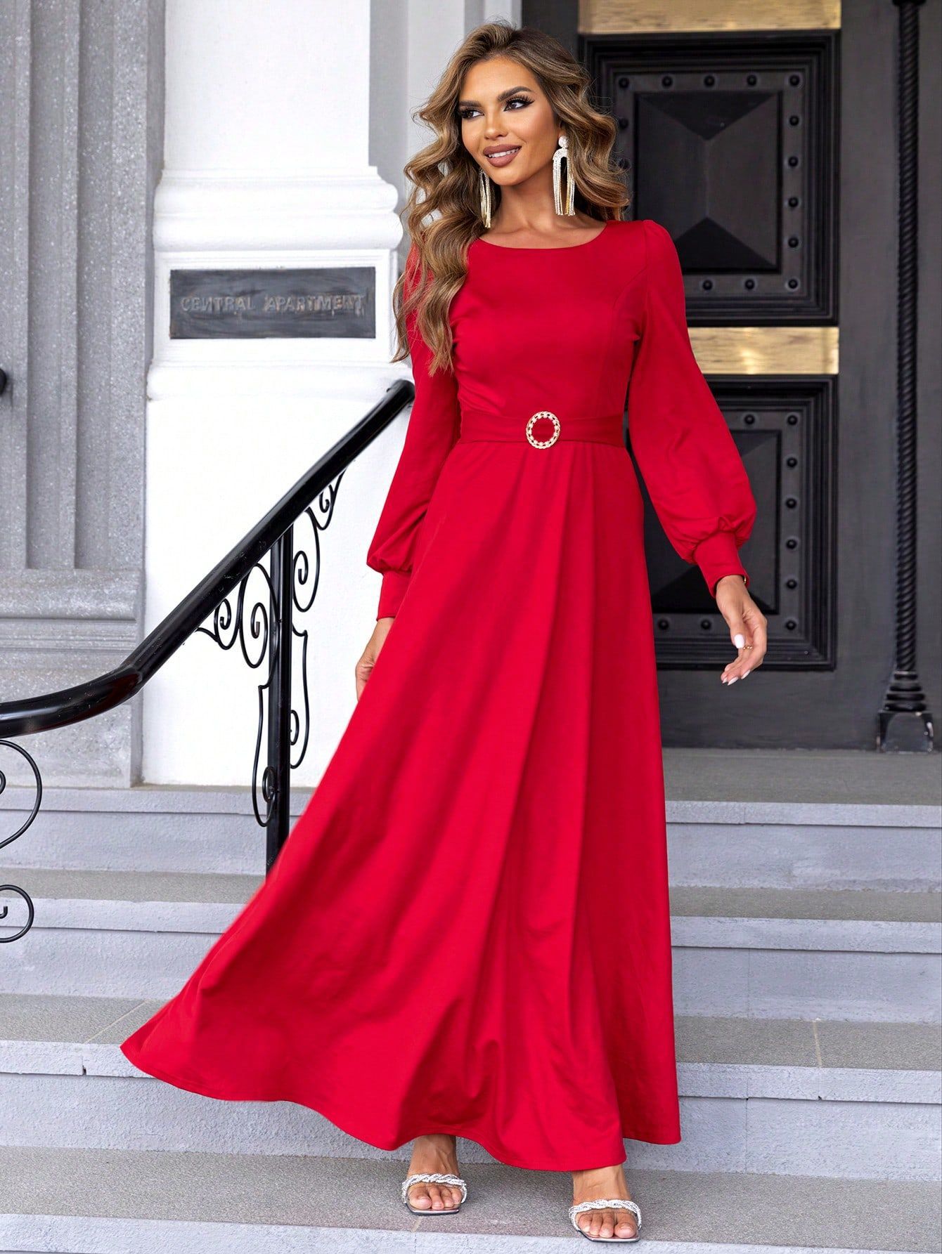 A line Maxi Dress