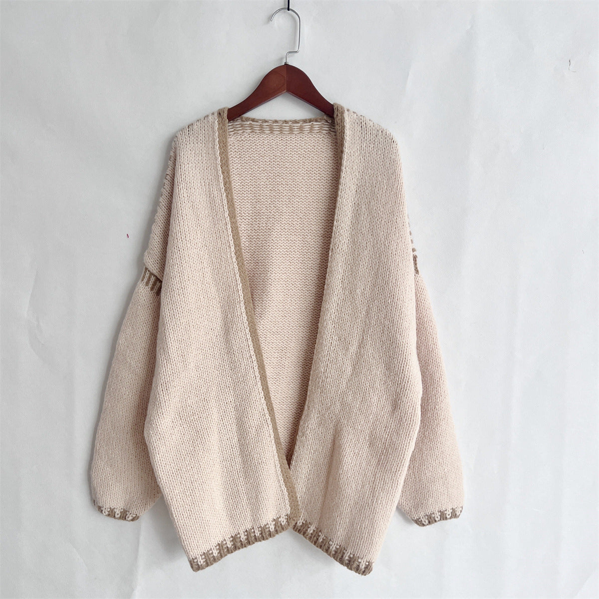 Loose Preppy Chic Knitted Cardigan