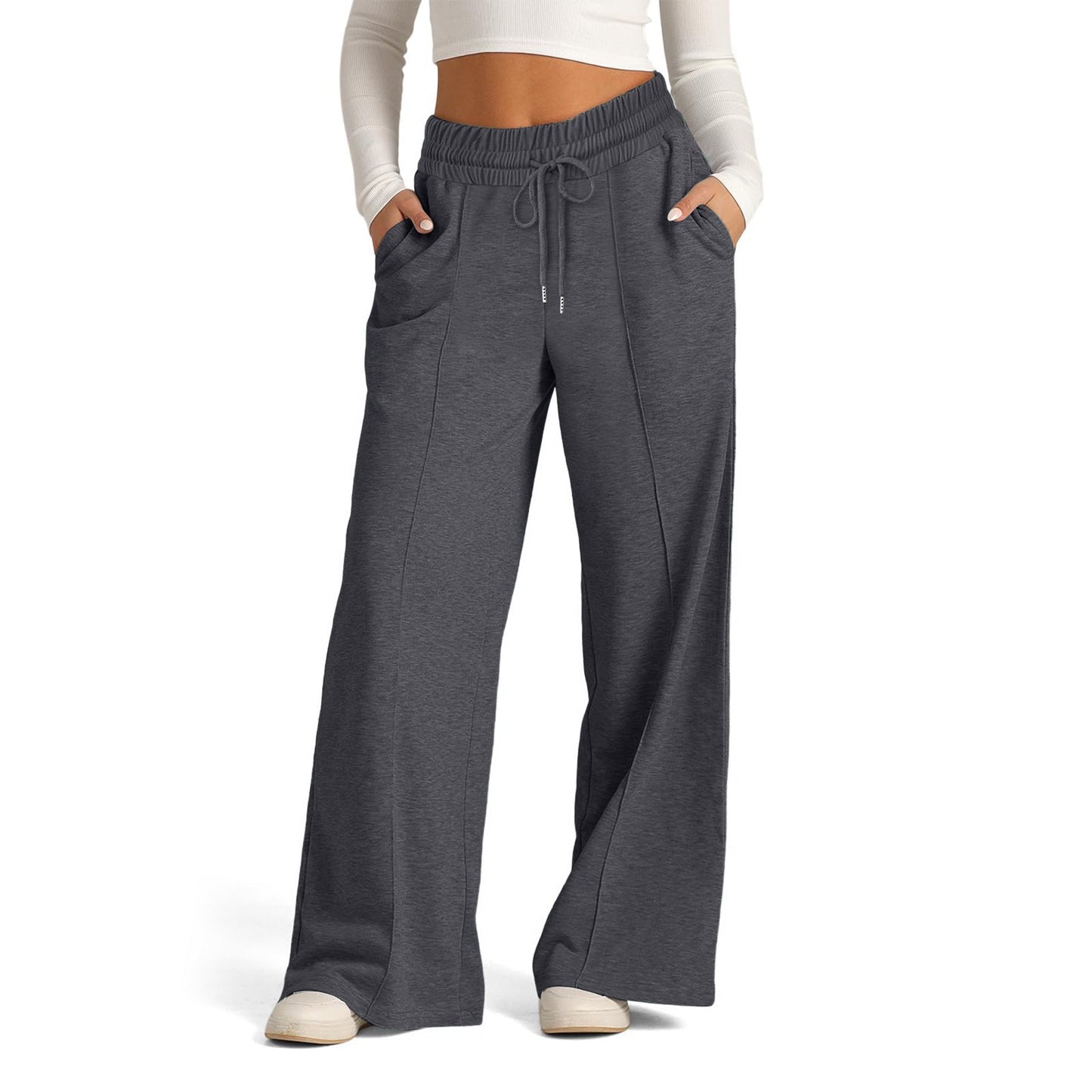 Wide Leg Casual Joggers