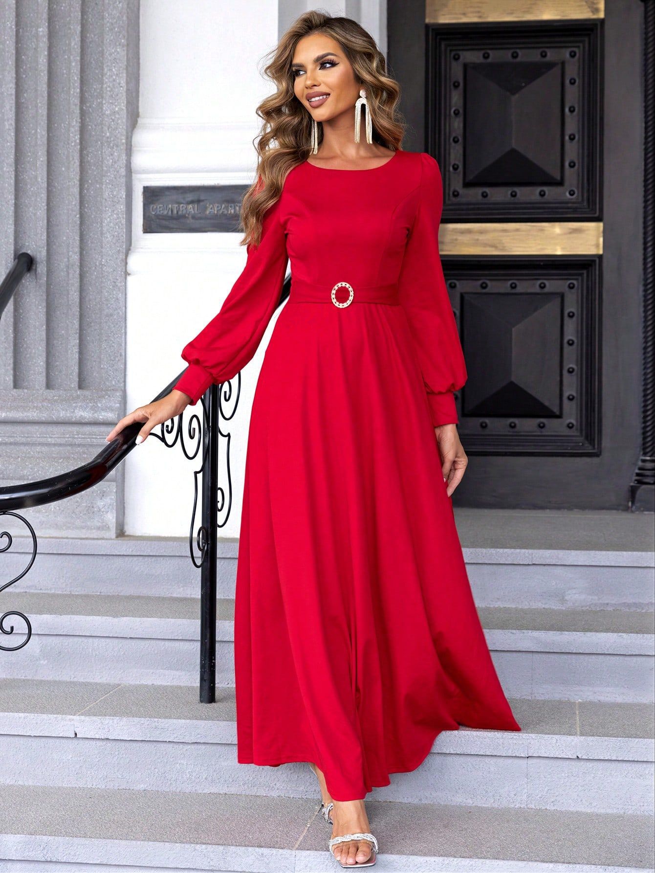 A line Maxi Dress