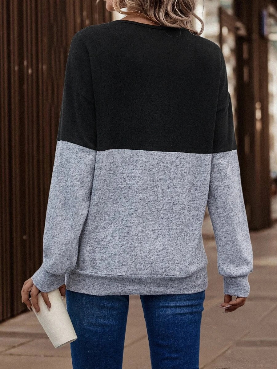 Casual Drop Shoulder Top