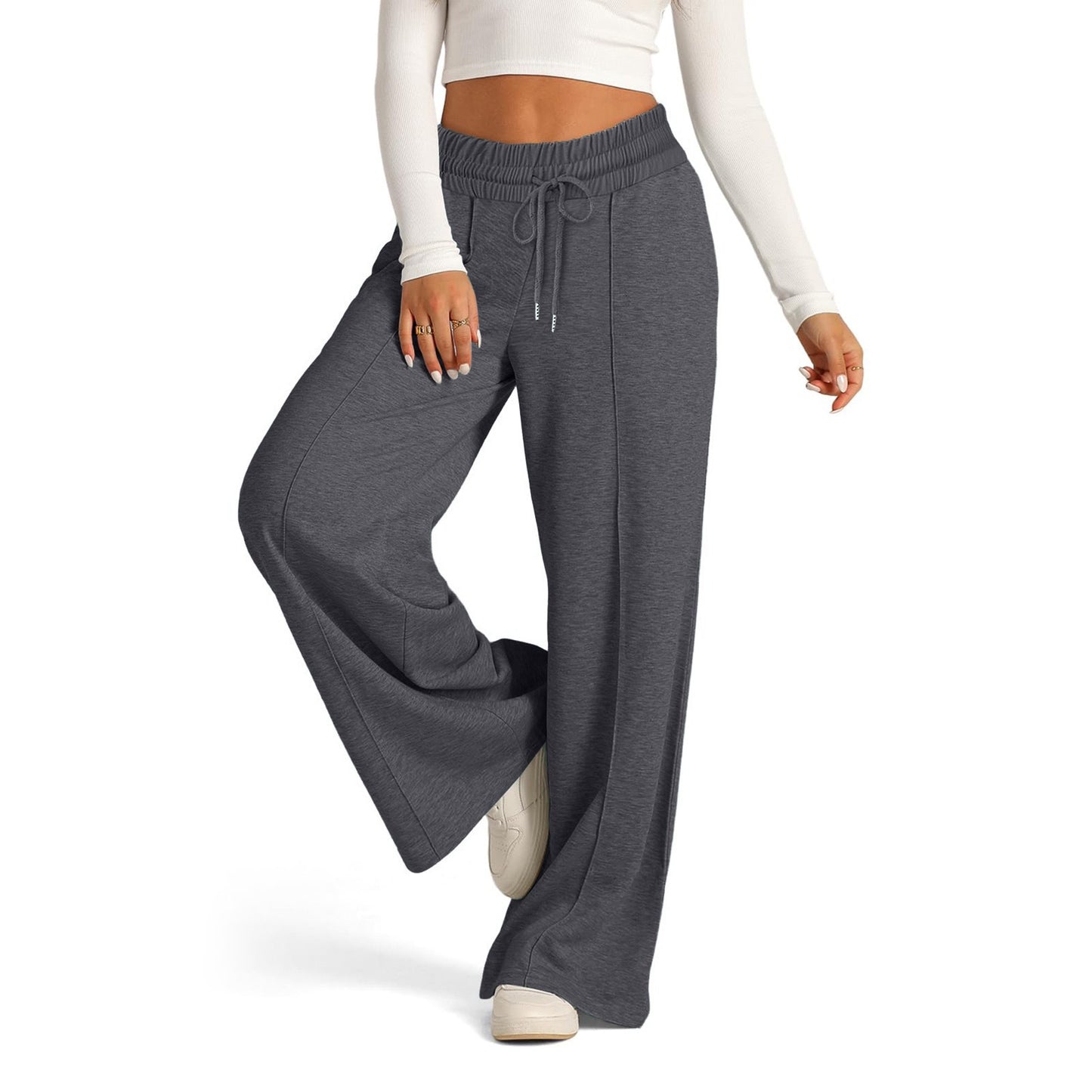 Wide Leg Casual Joggers