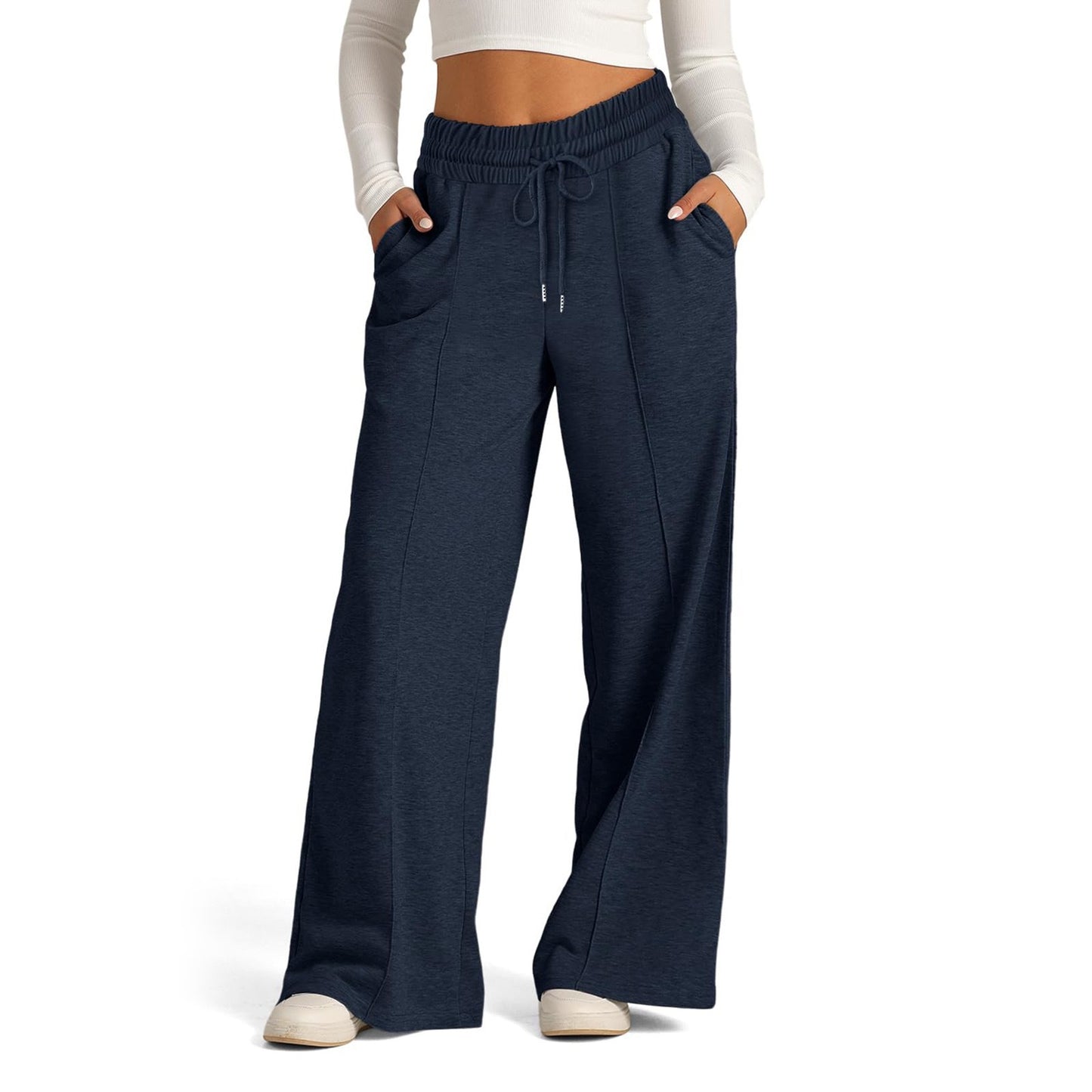 Wide Leg Casual Joggers