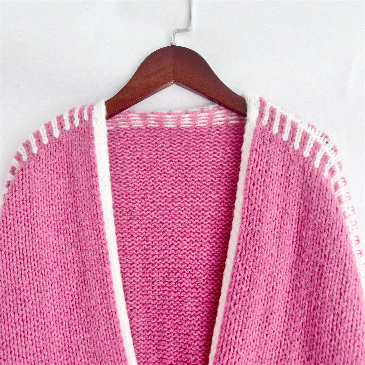 Loose Preppy Chic Knitted Cardigan