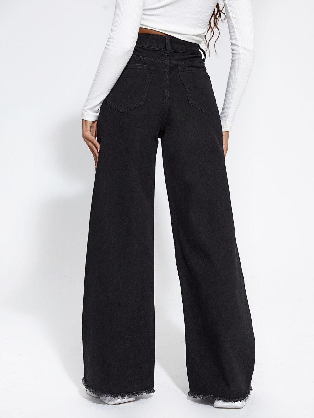 Wide Leg Jeans High Waist Jeans