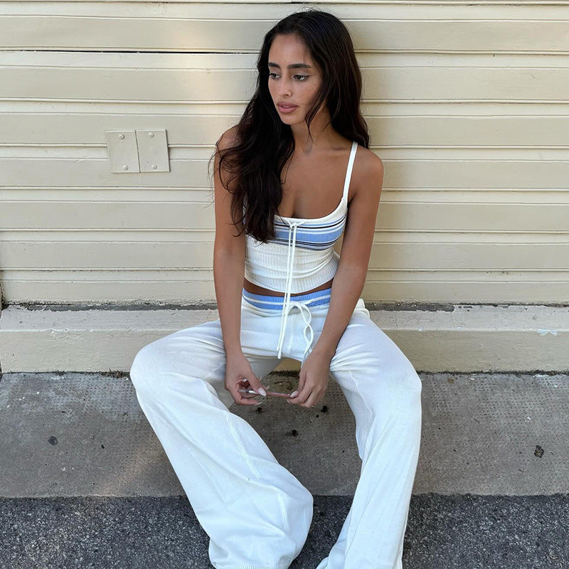 Casual Top Loose Pant Set