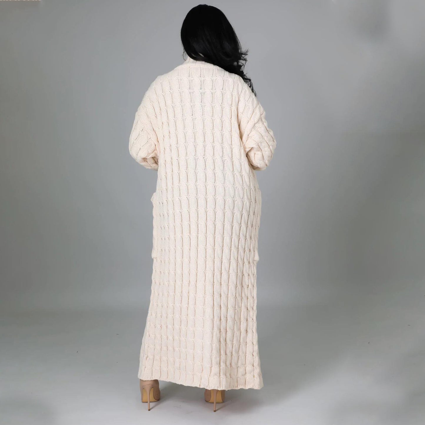 Casual Long Sweater Coat