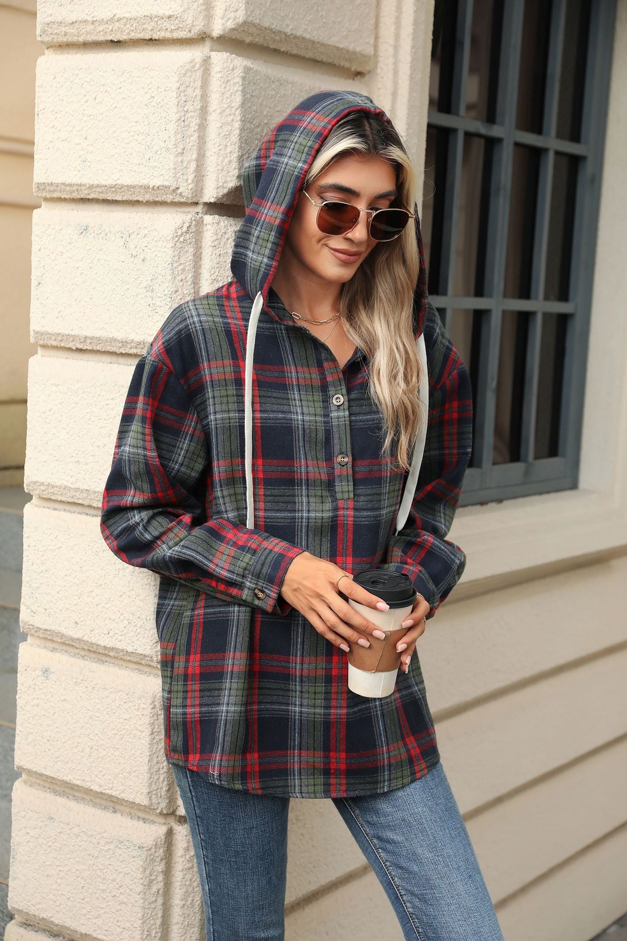 The Plaid Hoodie