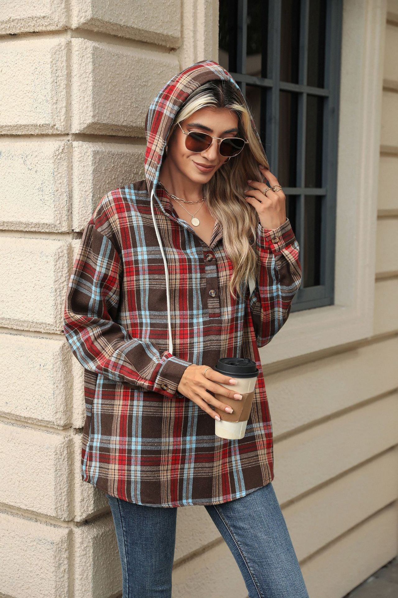 The Plaid Hoodie