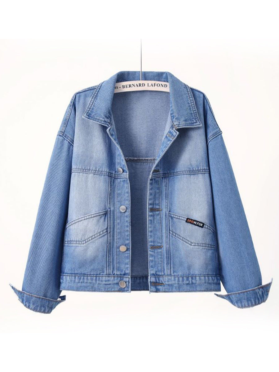 Retro Denim Loose Fitting Jacket